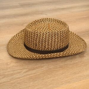 NWOT NEW Scala Pro Series Men’s Golf Palm Gambler Hat L/XL Leather Band Coolmax